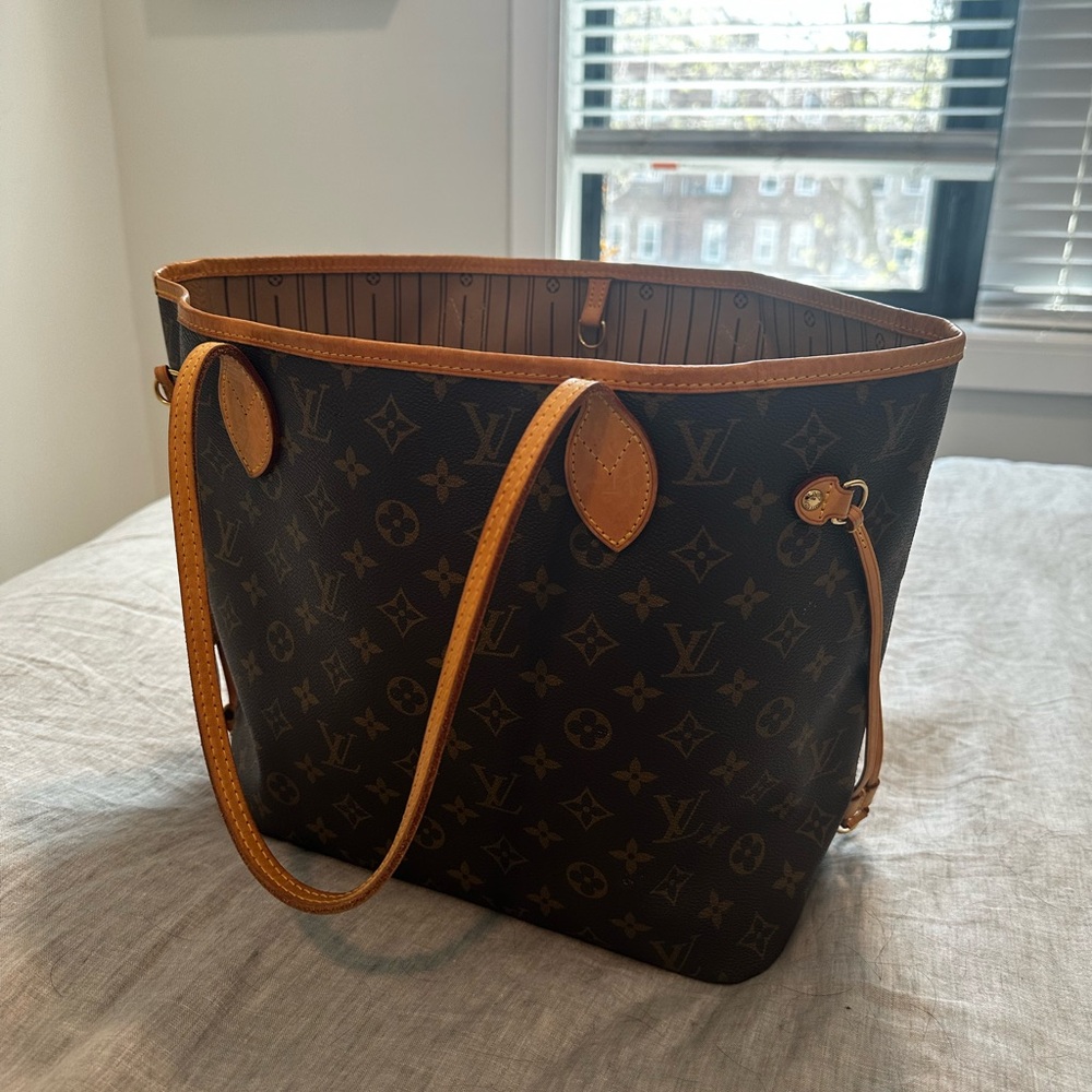 Louis Vuitton Brown Monogram Neverfull MM